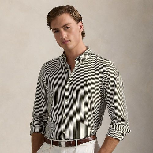 Chemise rayée ajustée popeline stretch - Polo Ralph Lauren - Modalova