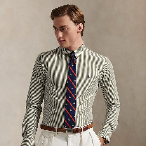 Chemise rayée ajustée popeline stretch - Polo Ralph Lauren - Modalova