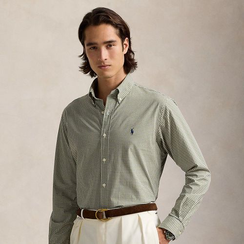 Chemise ajustée vichy popeline stretch - Polo Ralph Lauren - Modalova