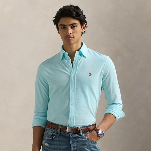 Chemise Oxford en jersey - Polo Ralph Lauren - Modalova