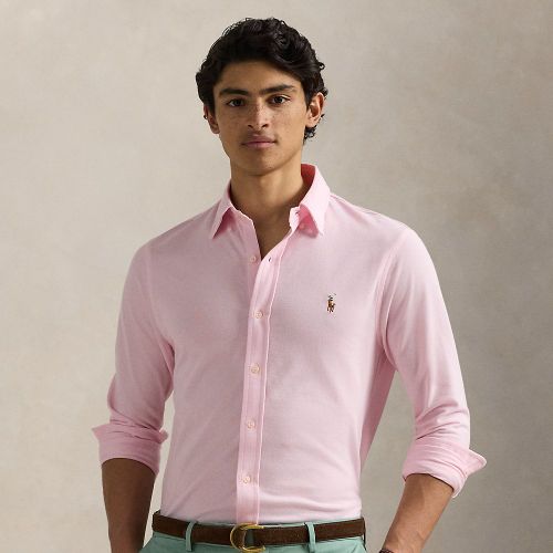 Chemise Oxford en jersey - Polo Ralph Lauren - Modalova