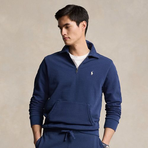 Sweat demi-zippé en coton bouclé - Polo Ralph Lauren - Modalova