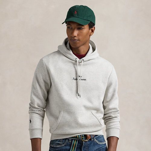 Sweat à capuche maille double à logo - Polo Ralph Lauren - Modalova