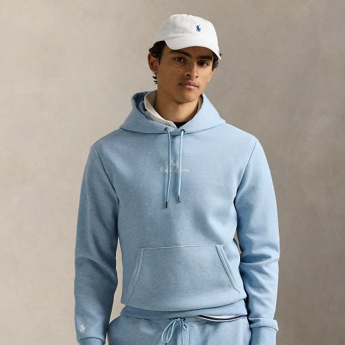 Sweat à capuche maille double à logo - Polo Ralph Lauren - Modalova