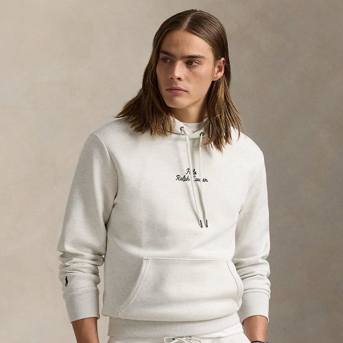 Sweat à capuche maille double à logo - Polo Ralph Lauren - Modalova