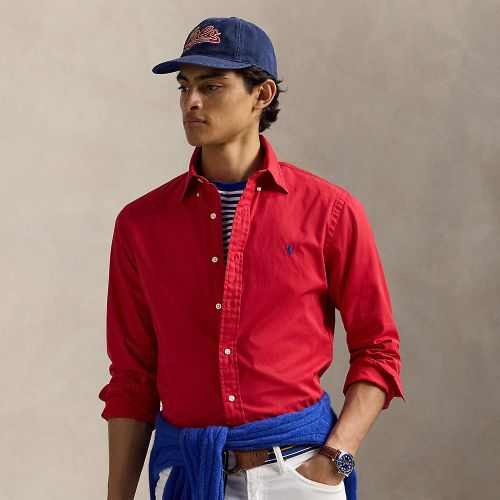 Chemise ajustée en sergé - Polo Ralph Lauren - Modalova