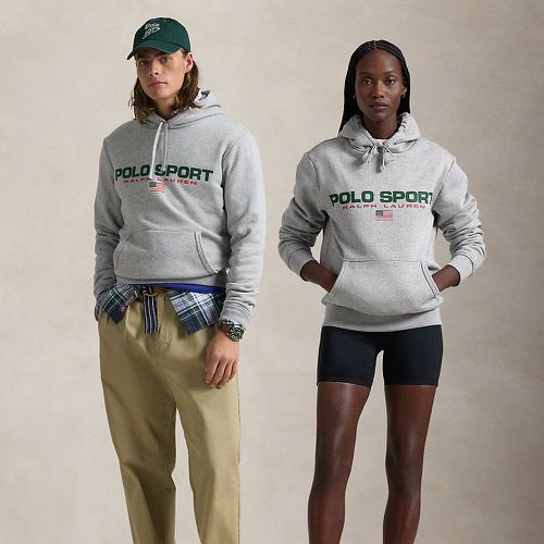 Sweat à capuche Polo Sport en molleton - Polo Ralph Lauren - Modalova