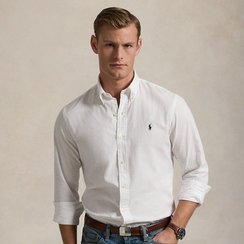 Chemise ajustée en seersucker - Polo Ralph Lauren - Modalova