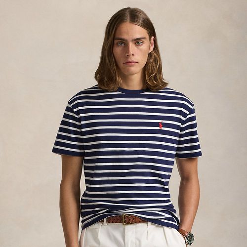 T-shirt rayé ajusté en jersey - Polo Ralph Lauren - Modalova