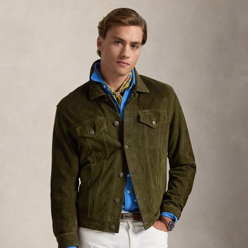 Veste en daim - Polo Ralph Lauren - Modalova