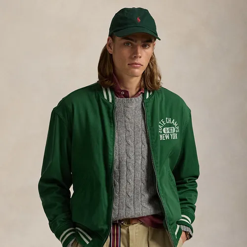 Veste d'athlétisme universitaire sergé - Polo Ralph Lauren - Modalova