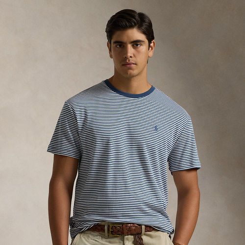 T-Shirt classique rayé en coton doux - Polo Ralph Lauren - Modalova