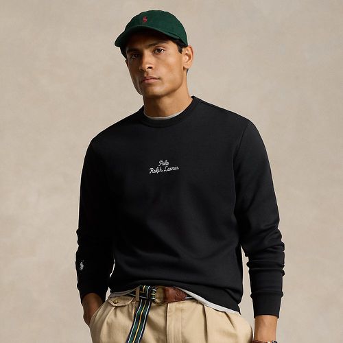 Sweat brodé d'un logo en maille double - Polo Ralph Lauren - Modalova