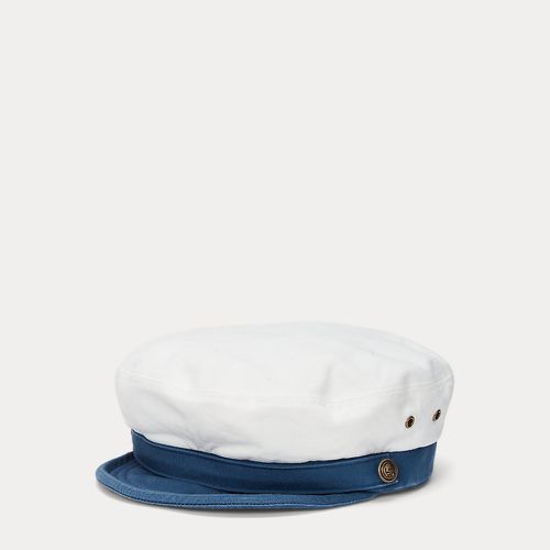 Casquette nautique bicolore en sergé - Polo Ralph Lauren - Modalova