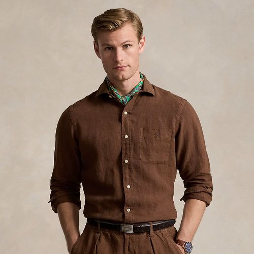 Chemise classique en lin - Polo Ralph Lauren - Modalova