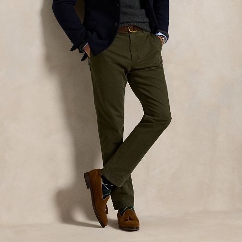 Pantalon Slim Jarrett satinette stretch - Polo Ralph Lauren - Modalova