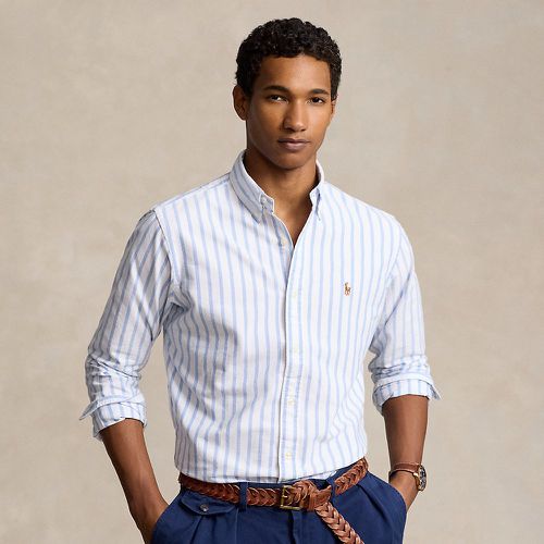 Chemise Oxford à rayures coupe ajustée - Polo Ralph Lauren - Modalova