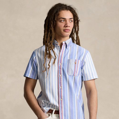 Chemise Oxford Custom Fit rayée - Polo Ralph Lauren - Modalova