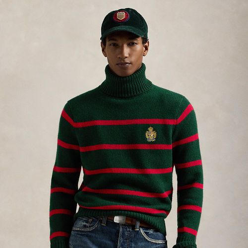 Pull col roulé à écusson Polo - Polo Ralph Lauren - Modalova