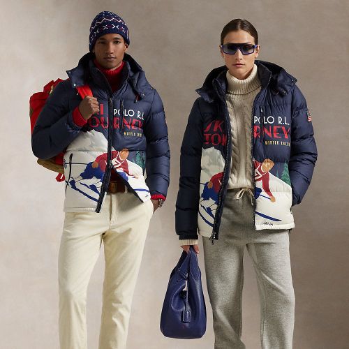 La doudoune Gorham à motif skieur - Polo Ralph Lauren - Modalova