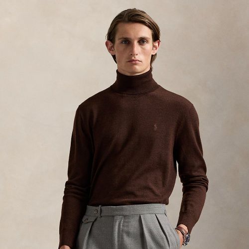 Pull à col roulé en laine lavable - Polo Ralph Lauren - Modalova