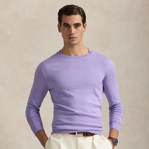 Pull col rond en coton - Polo Ralph Lauren - Modalova