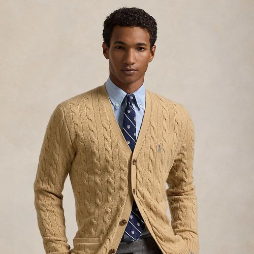 Cardigan torsadé en laine et cachemire - Polo Ralph Lauren - Modalova