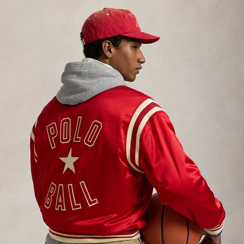 Veste de rallye Polo Ball en satin - Polo Ralph Lauren - Modalova