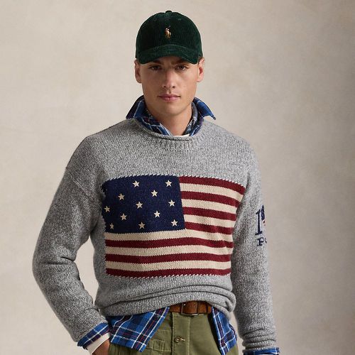 Pull col roulotté à drapeau en laine - Polo Ralph Lauren - Modalova