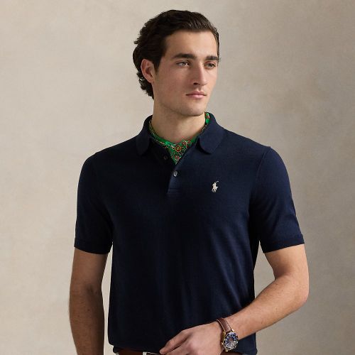 Pull col polo en coton - Polo Ralph Lauren - Modalova