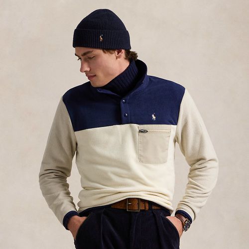 Pull en color-block en molleton gratté - Polo Ralph Lauren - Modalova