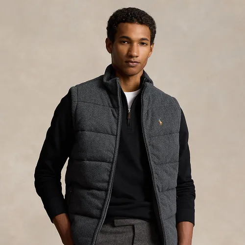 Gilet en maille double à chevrons - Polo Ralph Lauren - Modalova