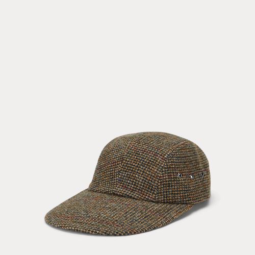 Casquette à visière allongée en tweed - Polo Ralph Lauren - Modalova