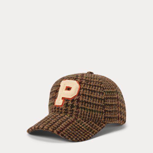 Casquette en tweed prince-de-galles - Polo Ralph Lauren - Modalova