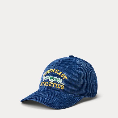 Casquette brodée en velours côtelé - Polo Ralph Lauren - Modalova