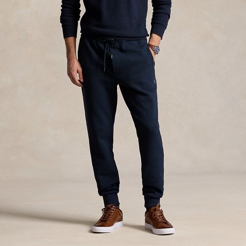 Pantalon jogging maille double en piqué - Polo Ralph Lauren - Modalova