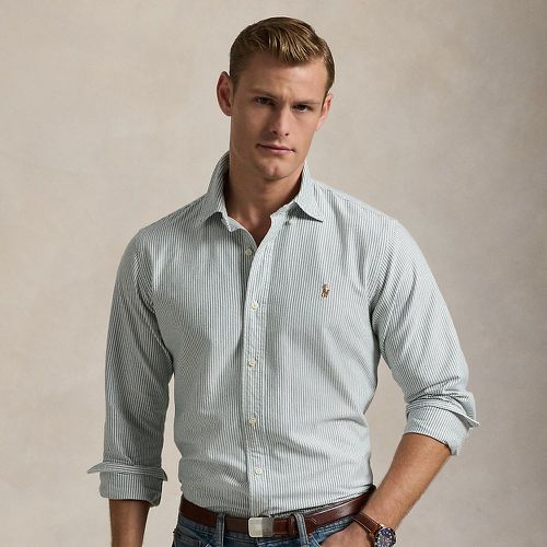 Chemise Oxford à rayures Custom Fit - Polo Ralph Lauren - Modalova