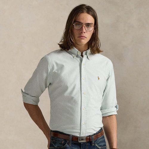 Chemise Oxford à rayures Custom Fit - Polo Ralph Lauren - Modalova