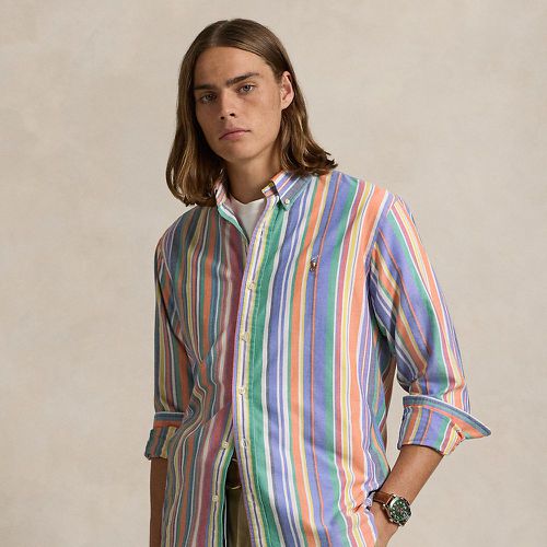 Chemise Oxford à rayures coupe ajustée - Polo Ralph Lauren - Modalova