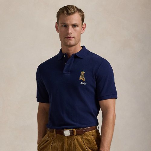 Polo Classic Fit brodé d'un motif chien - Polo Ralph Lauren - Modalova