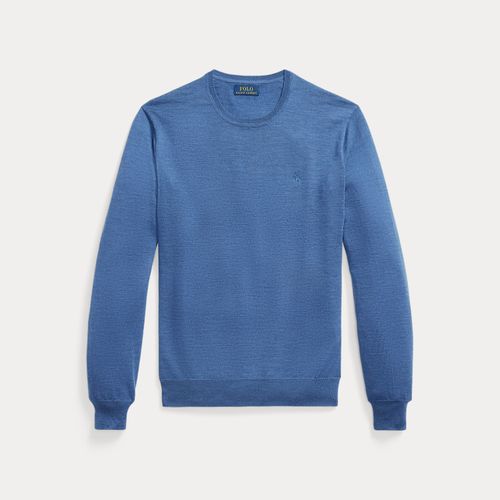 Pull à col rond en laine lavable - Polo Ralph Lauren - Modalova