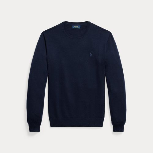 Pull à col rond en laine lavable - Polo Ralph Lauren - Modalova