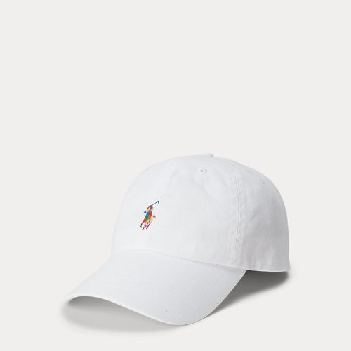 Casquette de base-ball à poney en sergé - Polo Ralph Lauren - Modalova