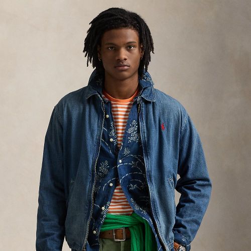 La veste Bayport denim teint à l'indigo - Polo Ralph Lauren - Modalova