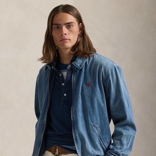 La veste Bayport denim teint à l'indigo - Polo Ralph Lauren - Modalova