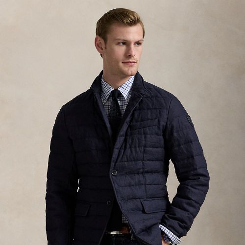 Doudoune matelassée en lin - Polo Ralph Lauren - Modalova