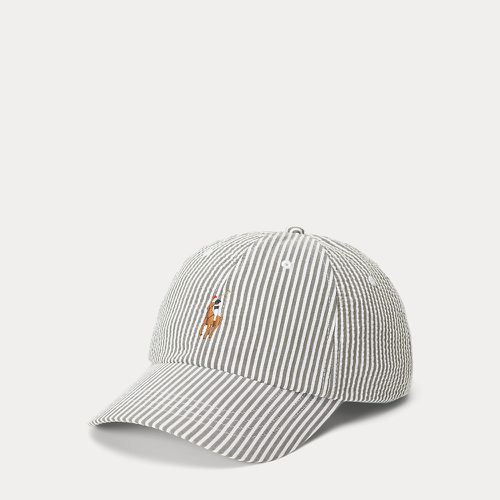 Casquette de baseball en seersucker - Polo Ralph Lauren - Modalova