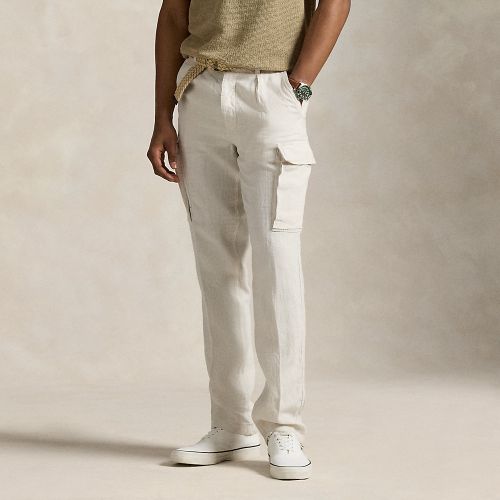 Pantalon cargo fuselé slim Lateef en lin - Polo Ralph Lauren - Modalova