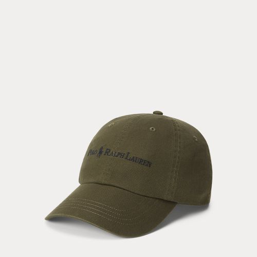 Casquette de baseball sergé coton - Polo Ralph Lauren - Modalova