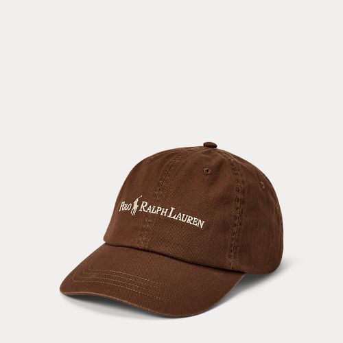 Casquette de baseball sergé coton - Polo Ralph Lauren - Modalova